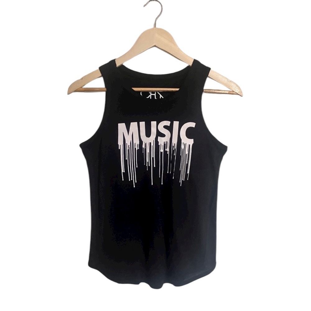 Chaser Brand Black Tank Top